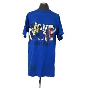 Vintage Disney Mickey Mouse single stitch short sleeve‎ t-shirt
